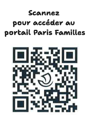 QR code portail Paris Familles
