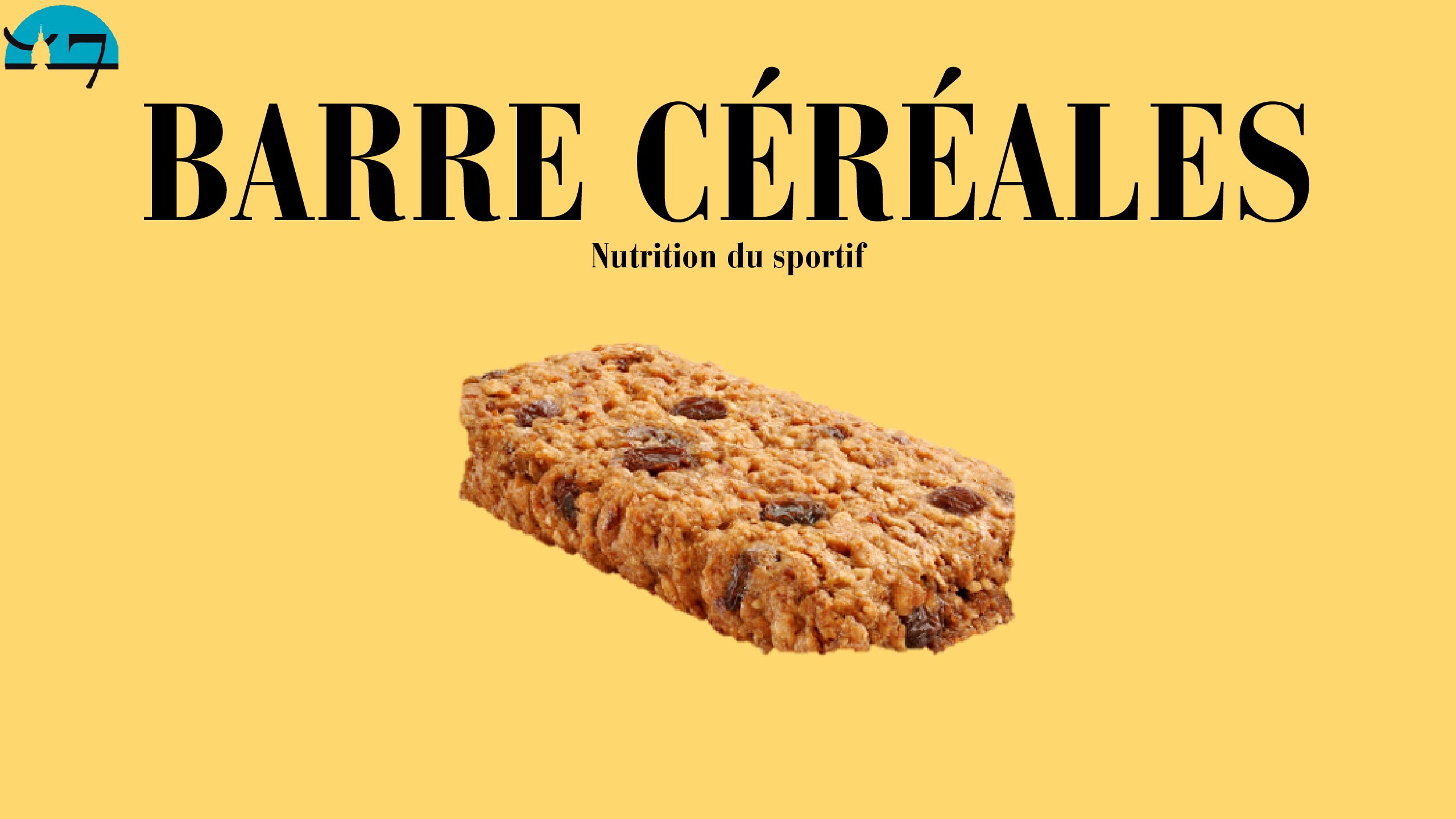 atelier nutrition du sportif (barre de céréales)